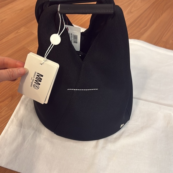 MM6 Maison Margiela Japanese mesh tote bag. Leather trim. Dust bag included. - Picture 4 of 14